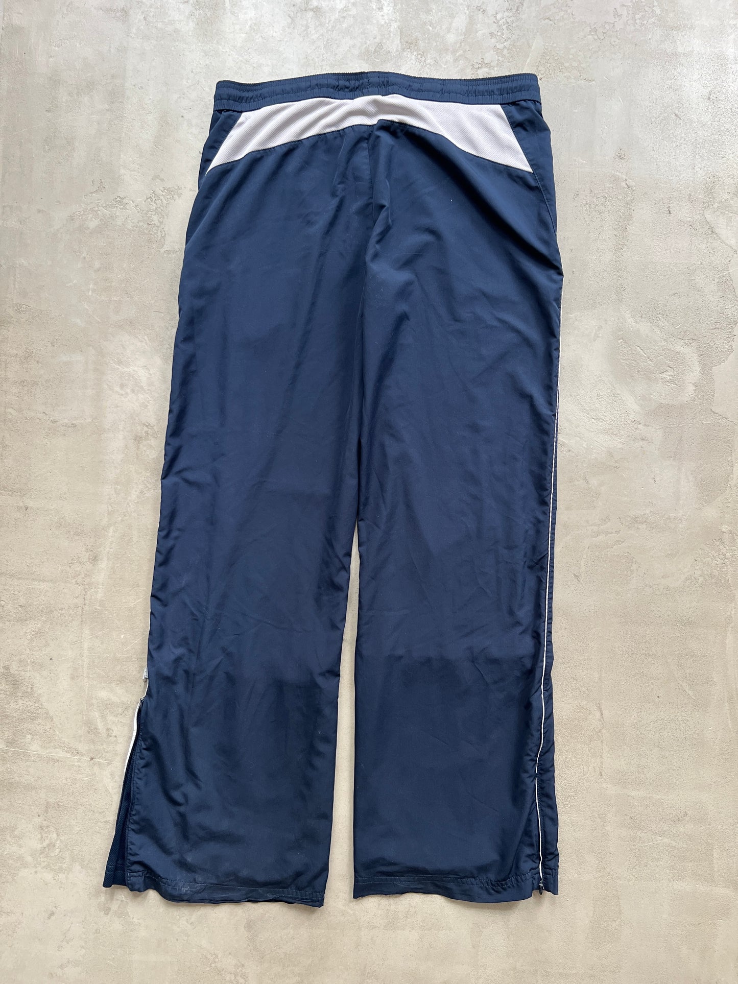 NAVY NIKE TRACK PANTS - 2000S - WOMENS S