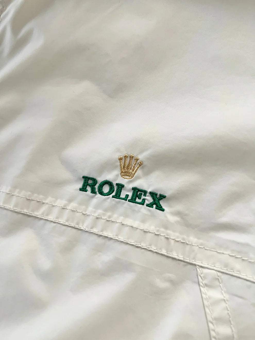 CREME ROLEX YACHT JACKET - 2000S - M