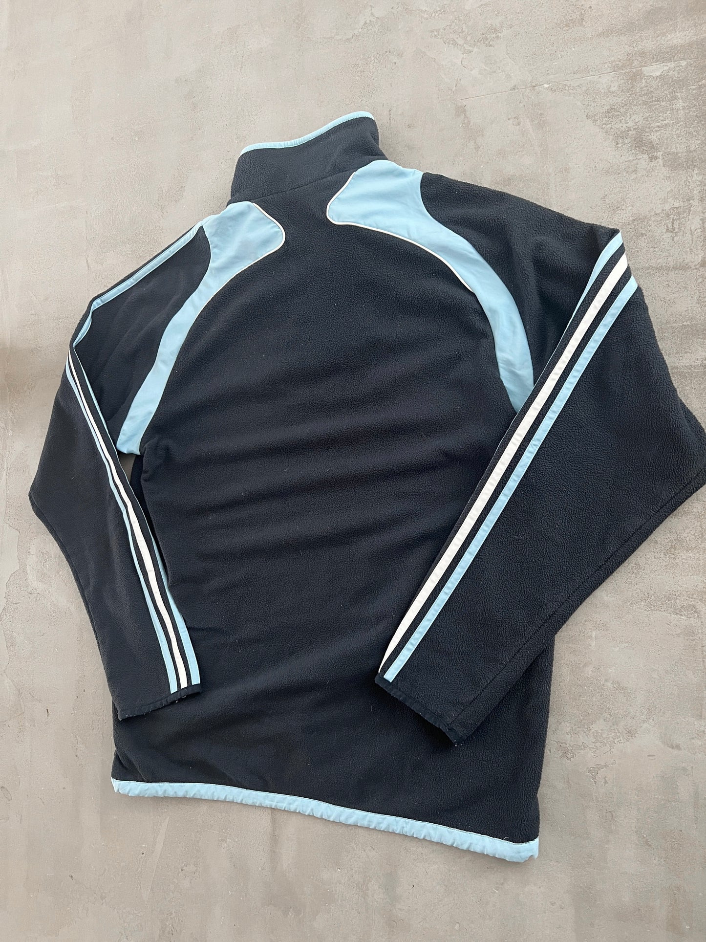 NAVY ARGENTINA FLEECE HALFZIP - 2000S - L