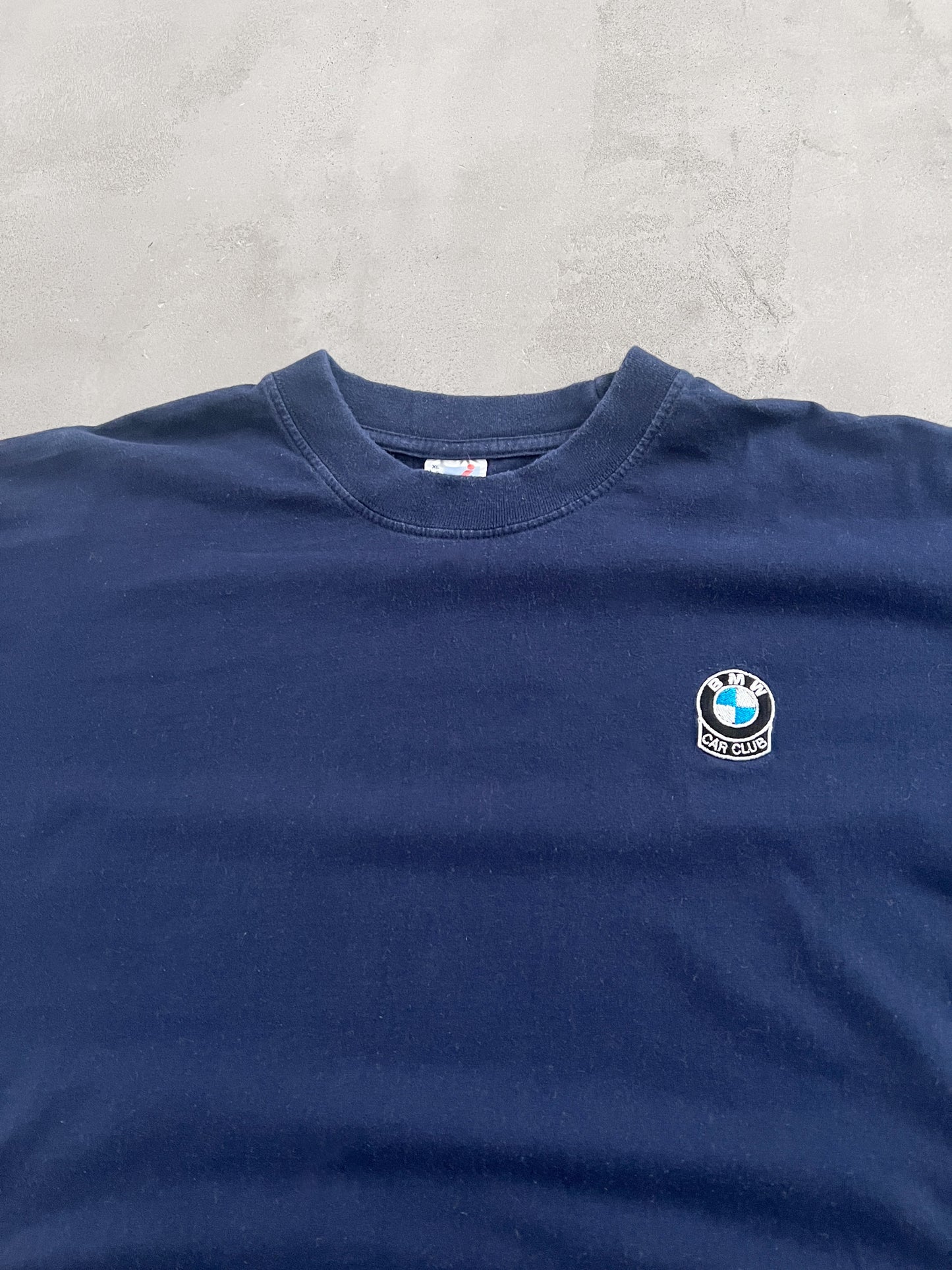 NAVY BMW TEE - 2000S - XL/L