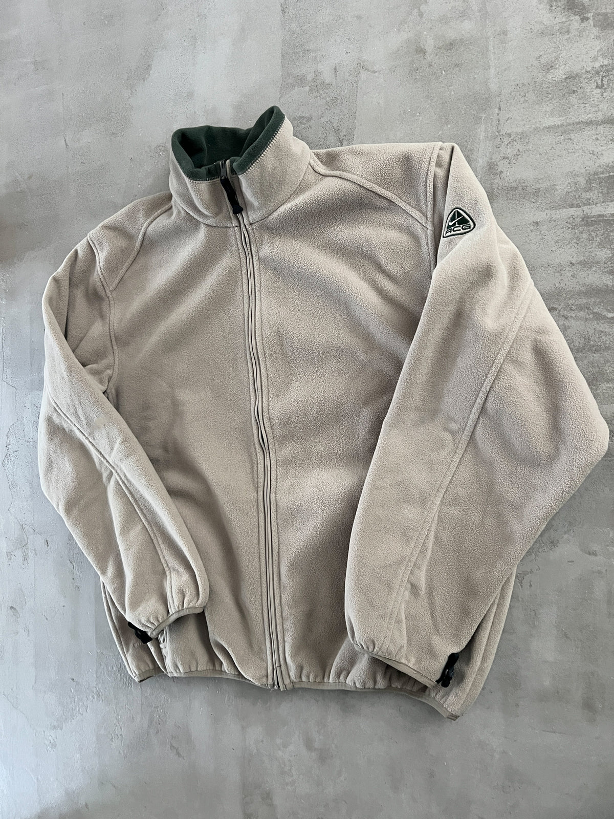 BEIGE ACG NIKE FLEECE - 2000S - L