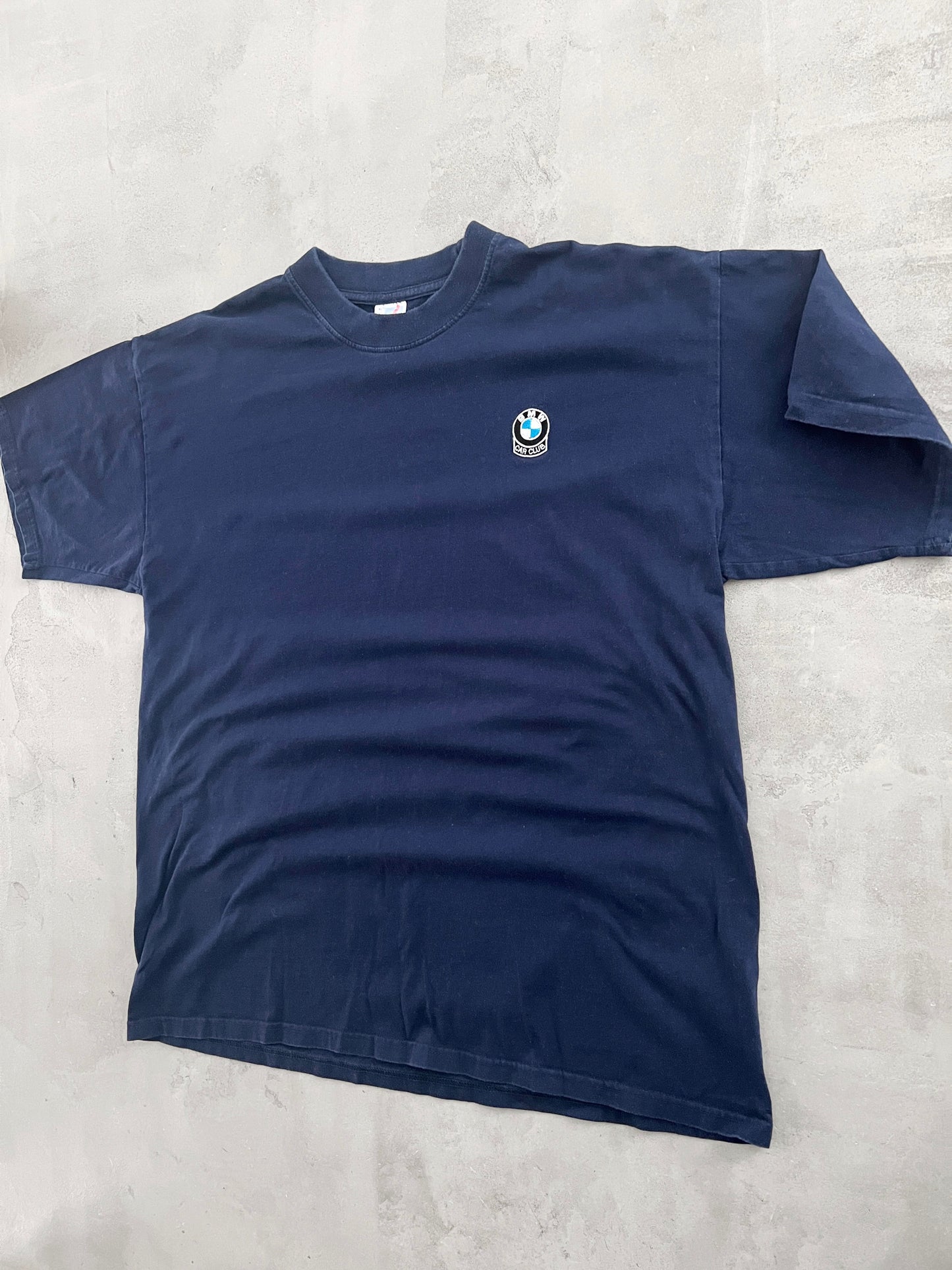 NAVY BMW TEE - 2000S - XL/L