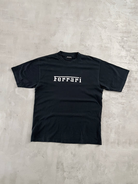 BLACK FERRARI TEE - 2000S - L