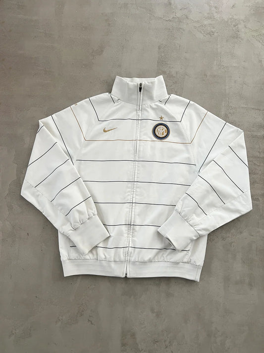 WHITE INTER MILAN NIKE JACKET - 2000S - M