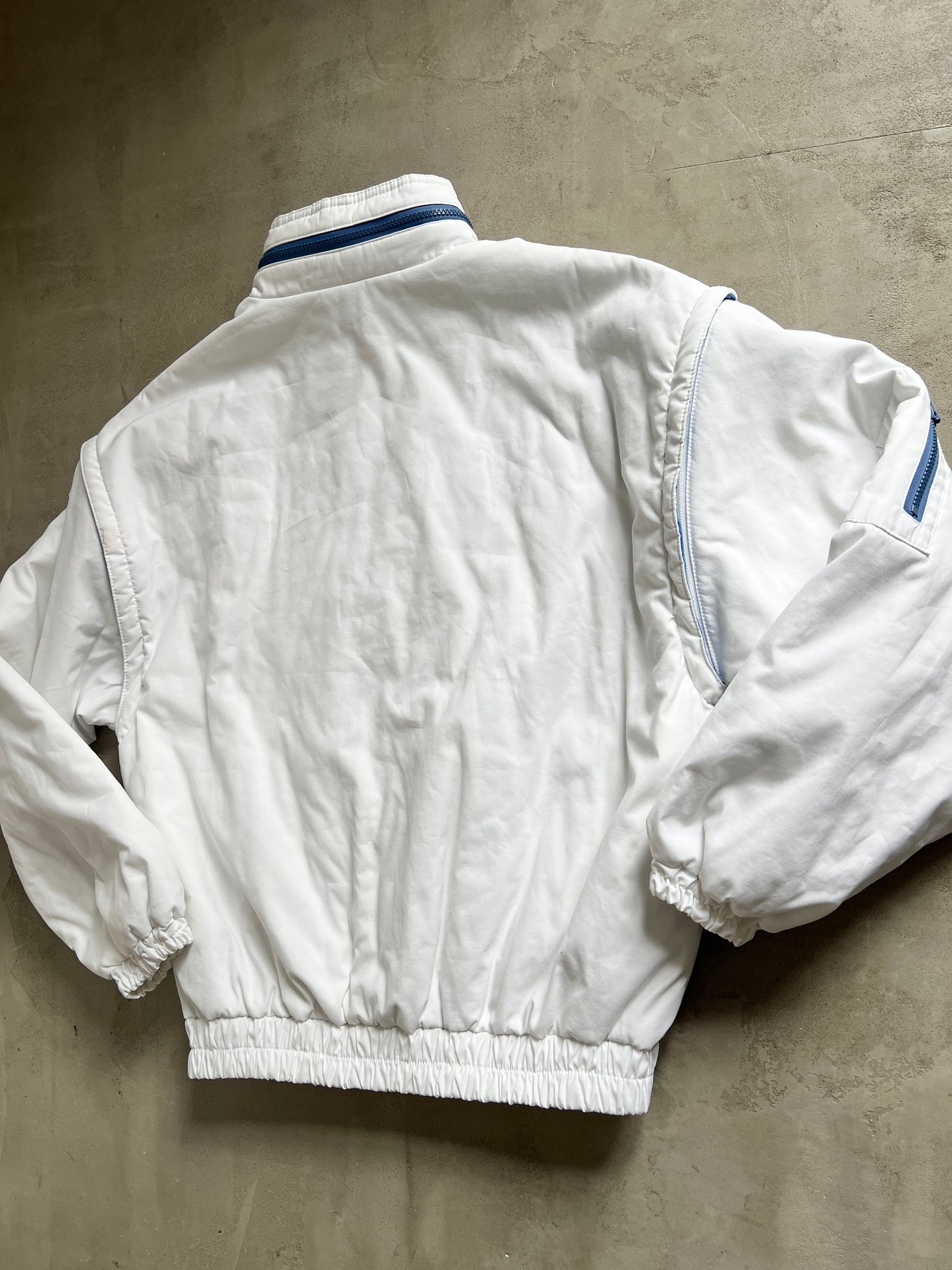 WHITE APPLE JACKET - 1990S - L/M