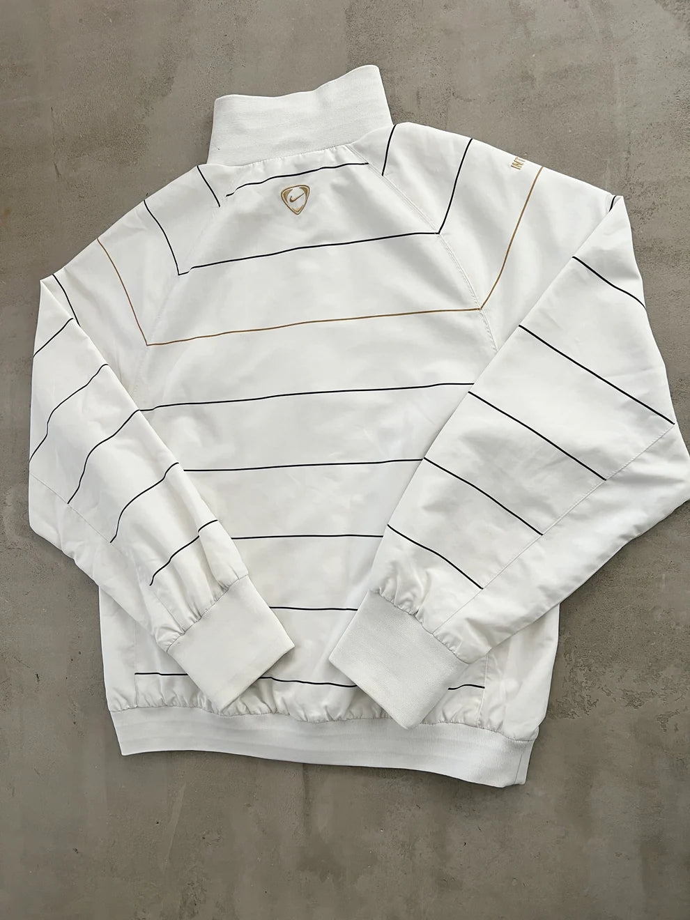 WHITE INTER MILAN NIKE JACKET - 2000S - M