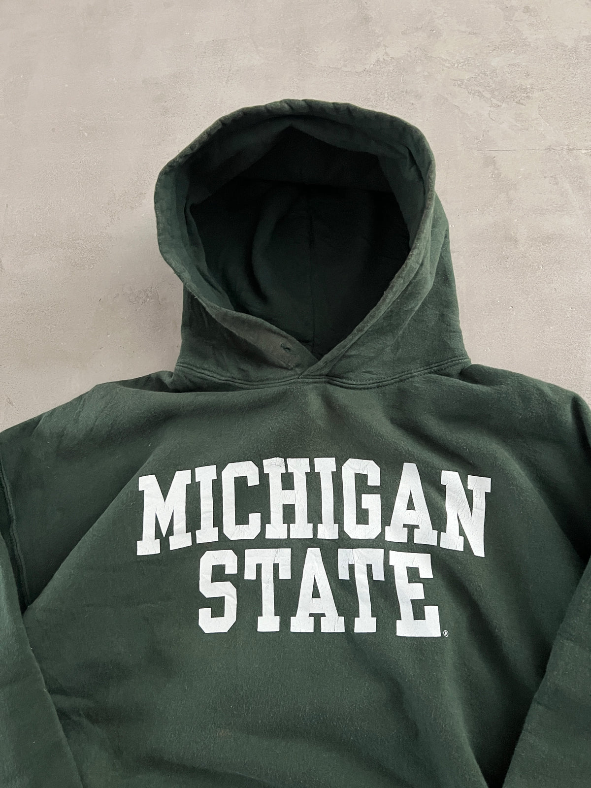 GREEN MICHIGAN HOODIE - 1990S - XL