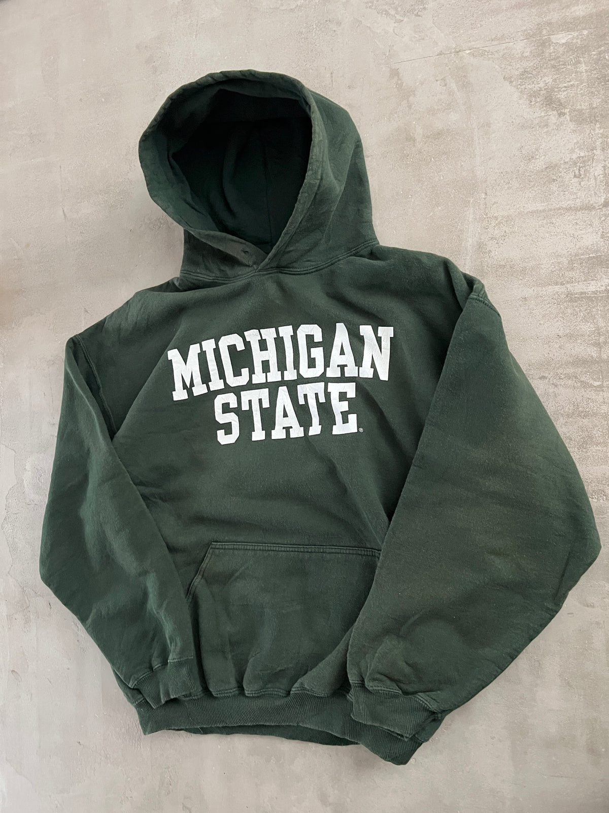 GREEN MICHIGAN HOODIE - 1990S - XL
