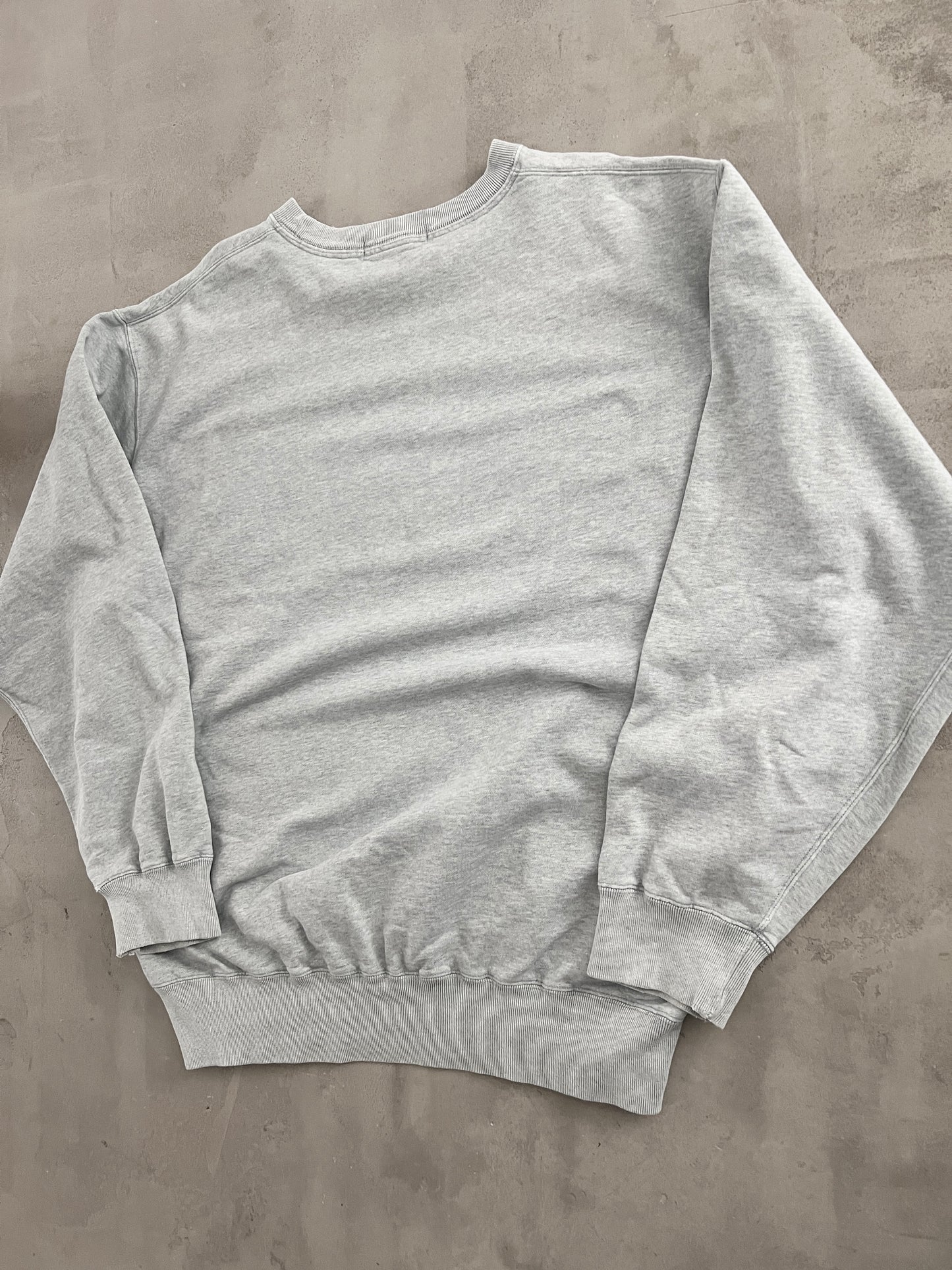 GREY RALPH LAUREN USA SWEATER - 1990S - XL