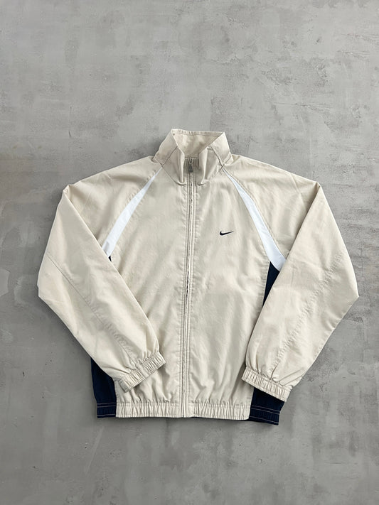 CREME NIKE TRACK JACKET - 2000S - S