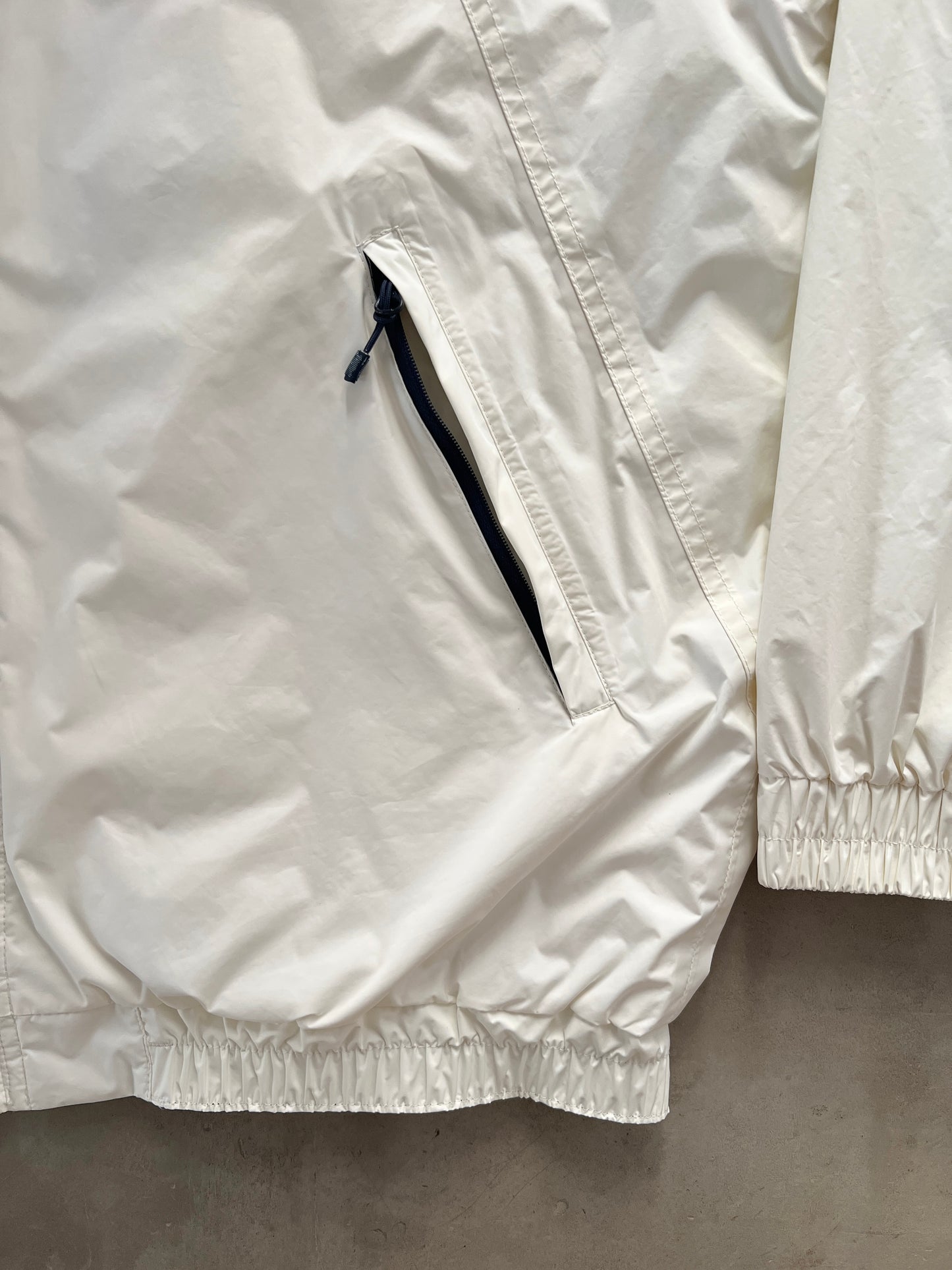 CREME WHITE ROLEX YACHT JACKET - 2000S - L