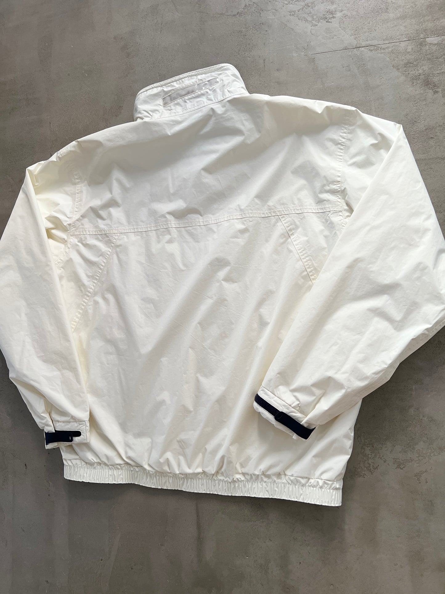 CREME WHITE ROLEX YACHT JACKET - 2000S - L