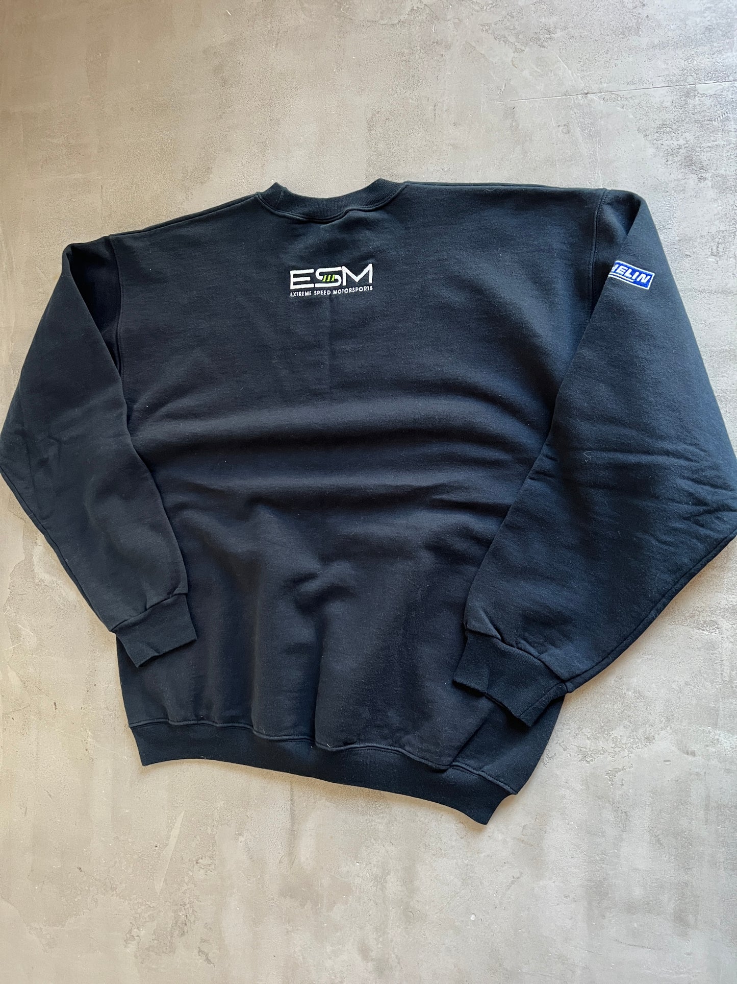 BLACK FERRARI SWEATER - 1990S - L/XL