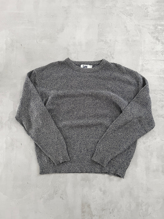 GREY LEE KNIT SWEATER - 2000S - L