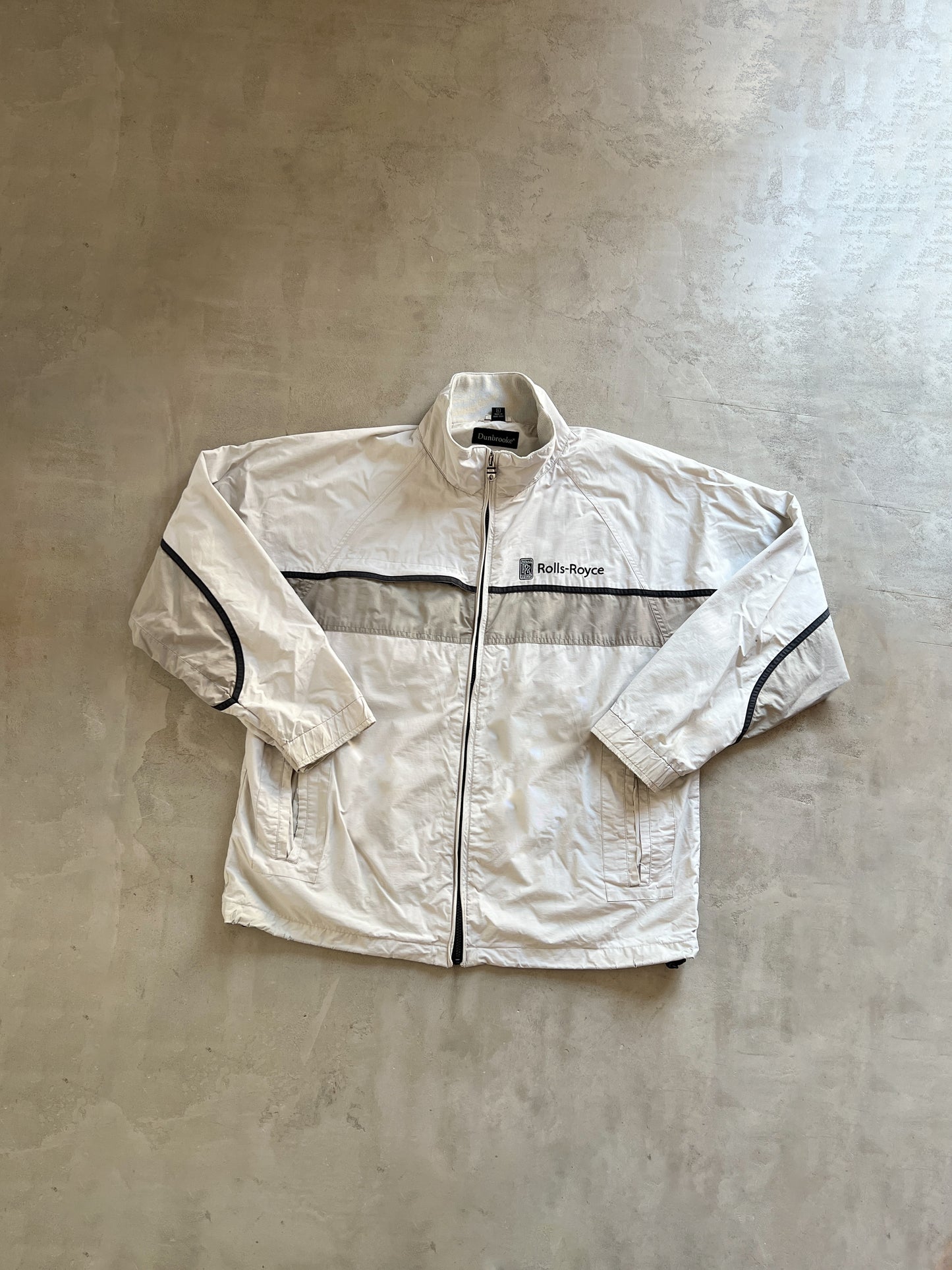 CREME ROLLS ROYCE TRACK JACKET - 2000S - XL