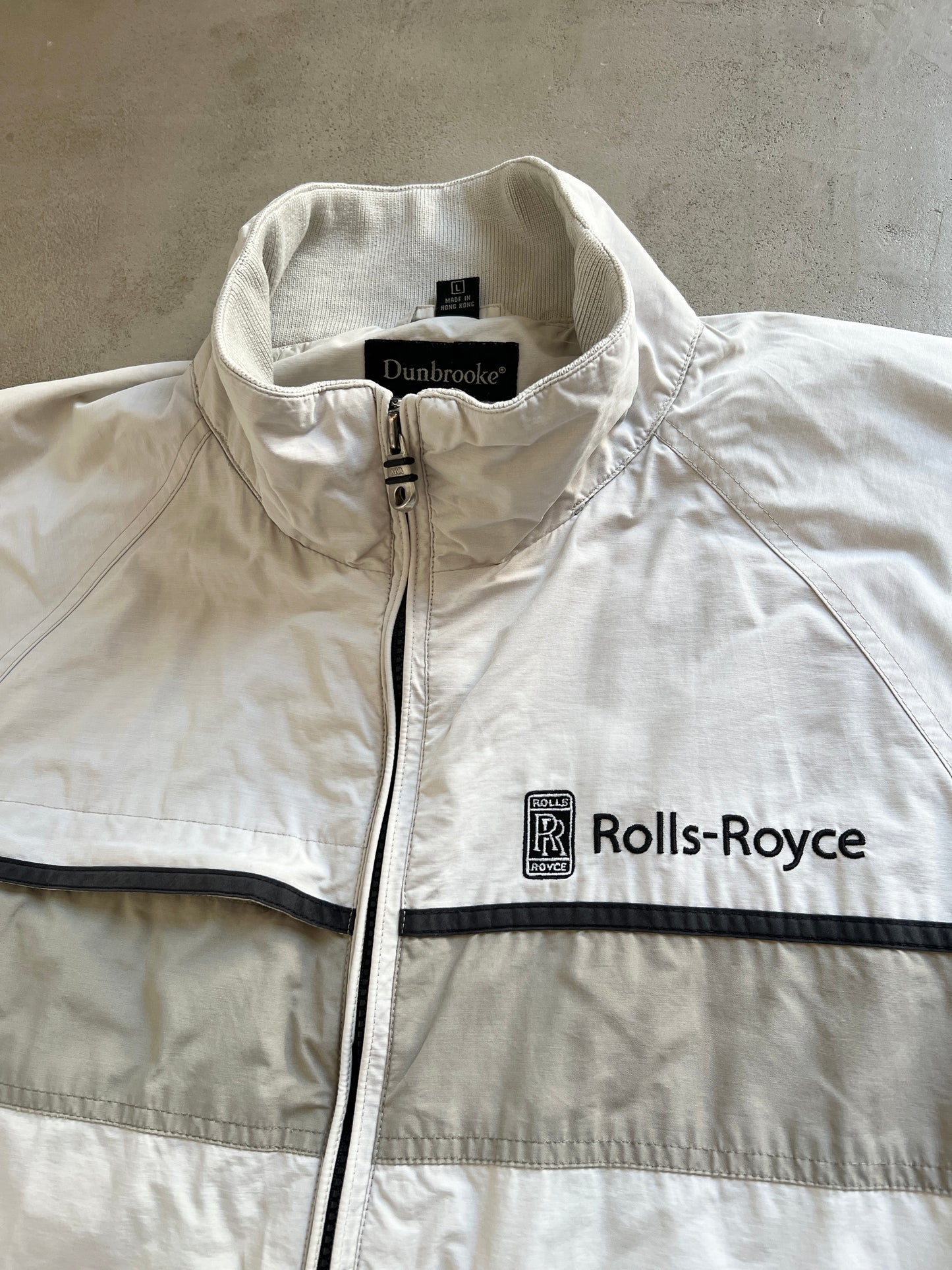 CREME ROLLS ROYCE TRACK JACKET - 2000S - XL