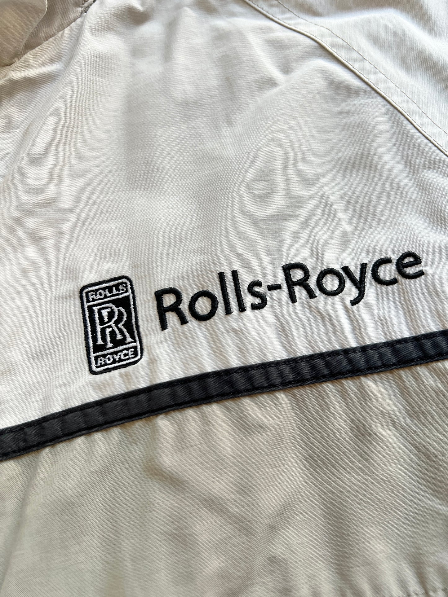 CREME ROLLS ROYCE TRACK JACKET - 2000S - XL
