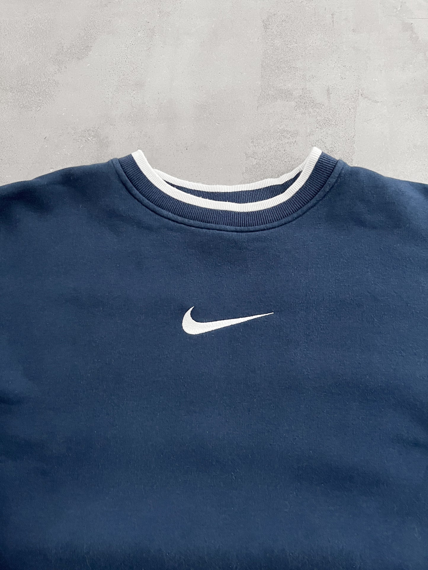 NAVY NIKE SWEATER - 2000S - L/M