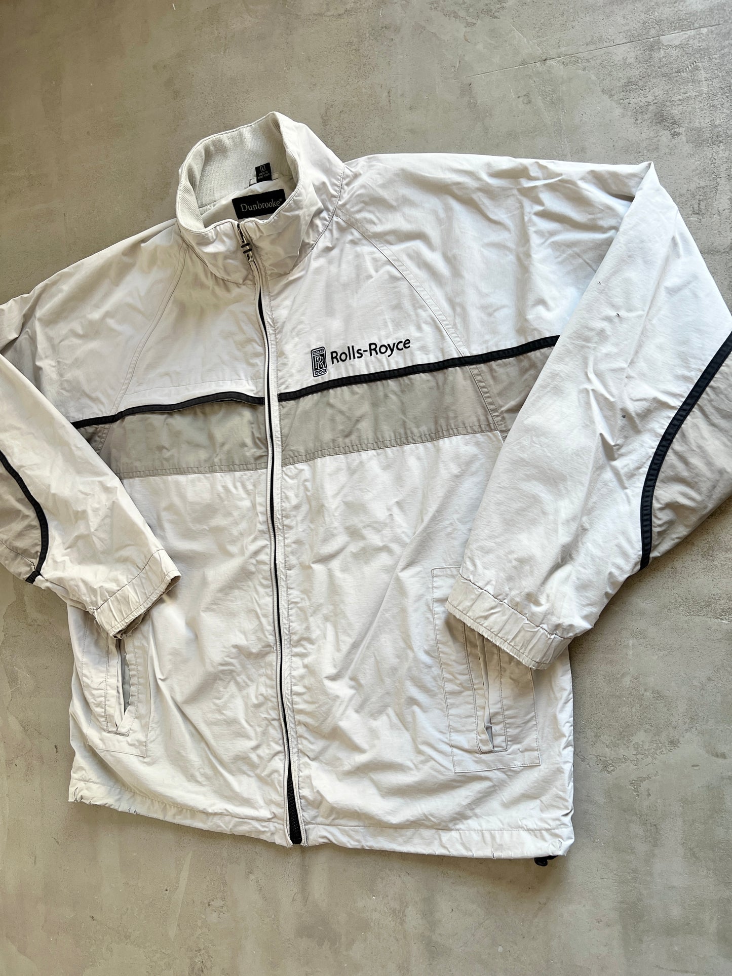 CREME ROLLS ROYCE TRACK JACKET - 2000S - XL