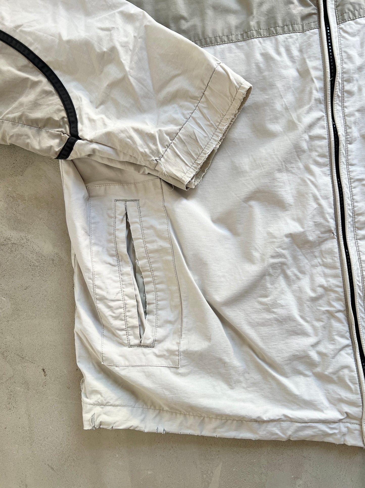 CREME ROLLS ROYCE TRACK JACKET - 2000S - XL