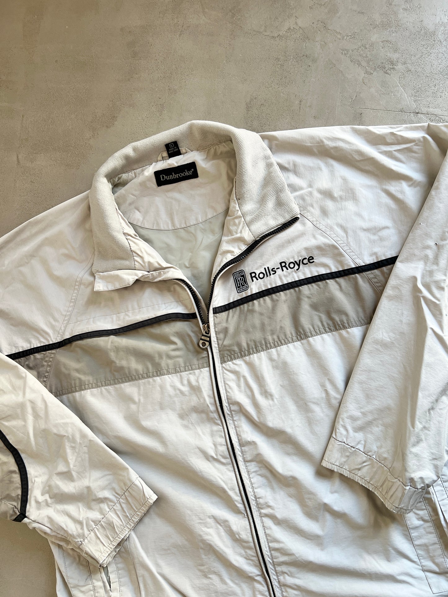 CREME ROLLS ROYCE TRACK JACKET - 2000S - XL