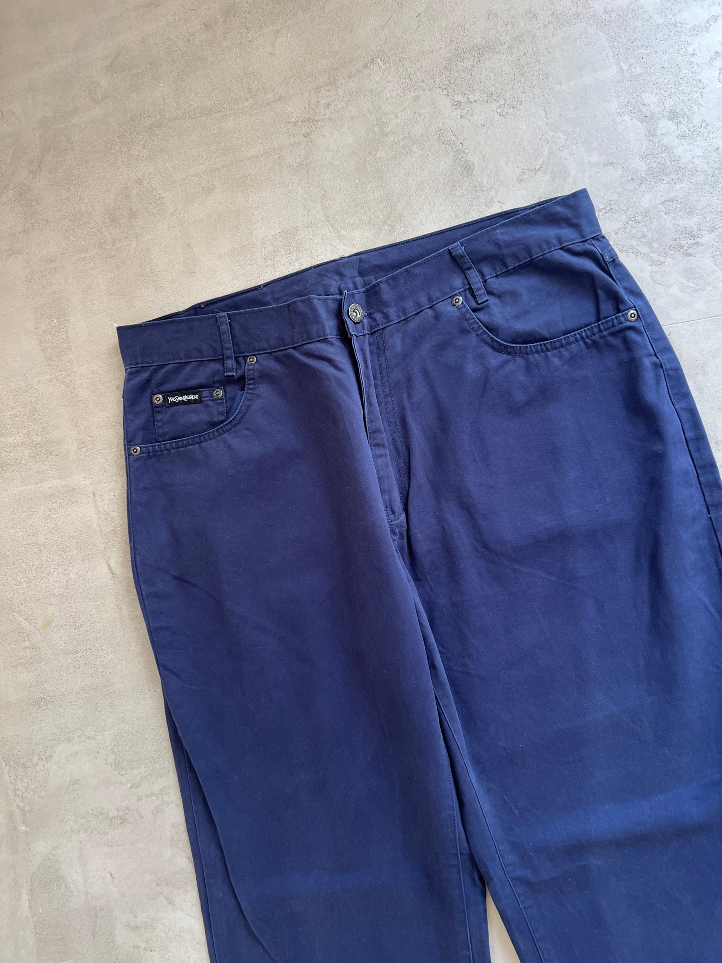 NAVY YSL PANTS - 2000S - M/S