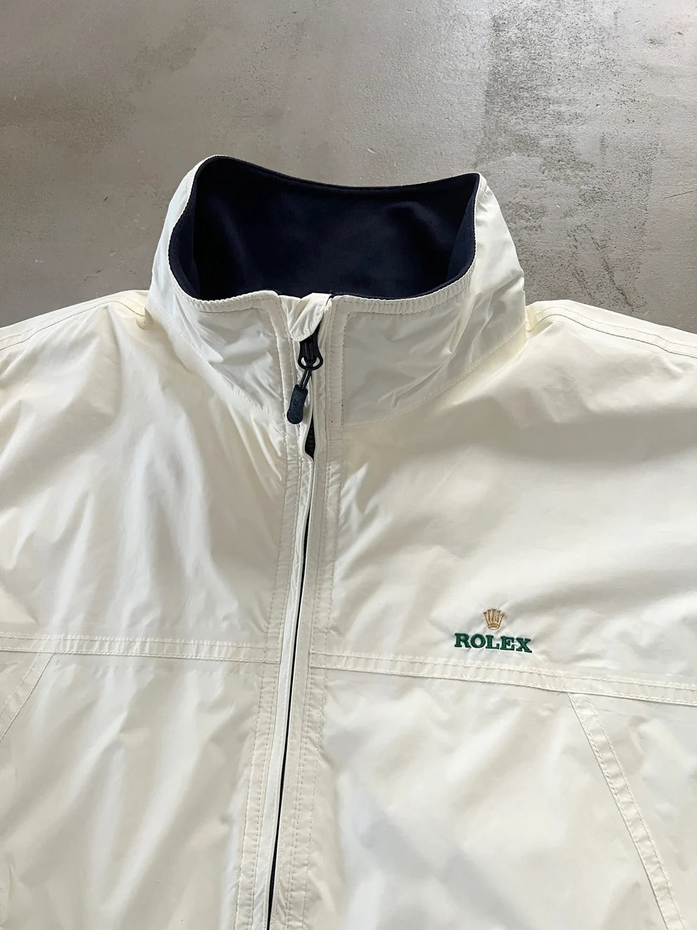 CREME ROLEX YACHT JACKET - 2000S - L