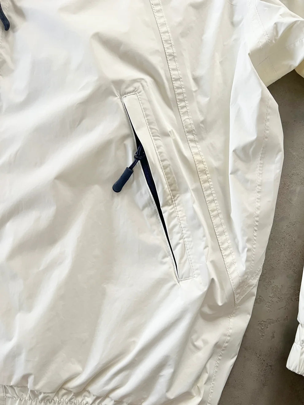 CREME ROLEX YACHT JACKET - 2000S - L
