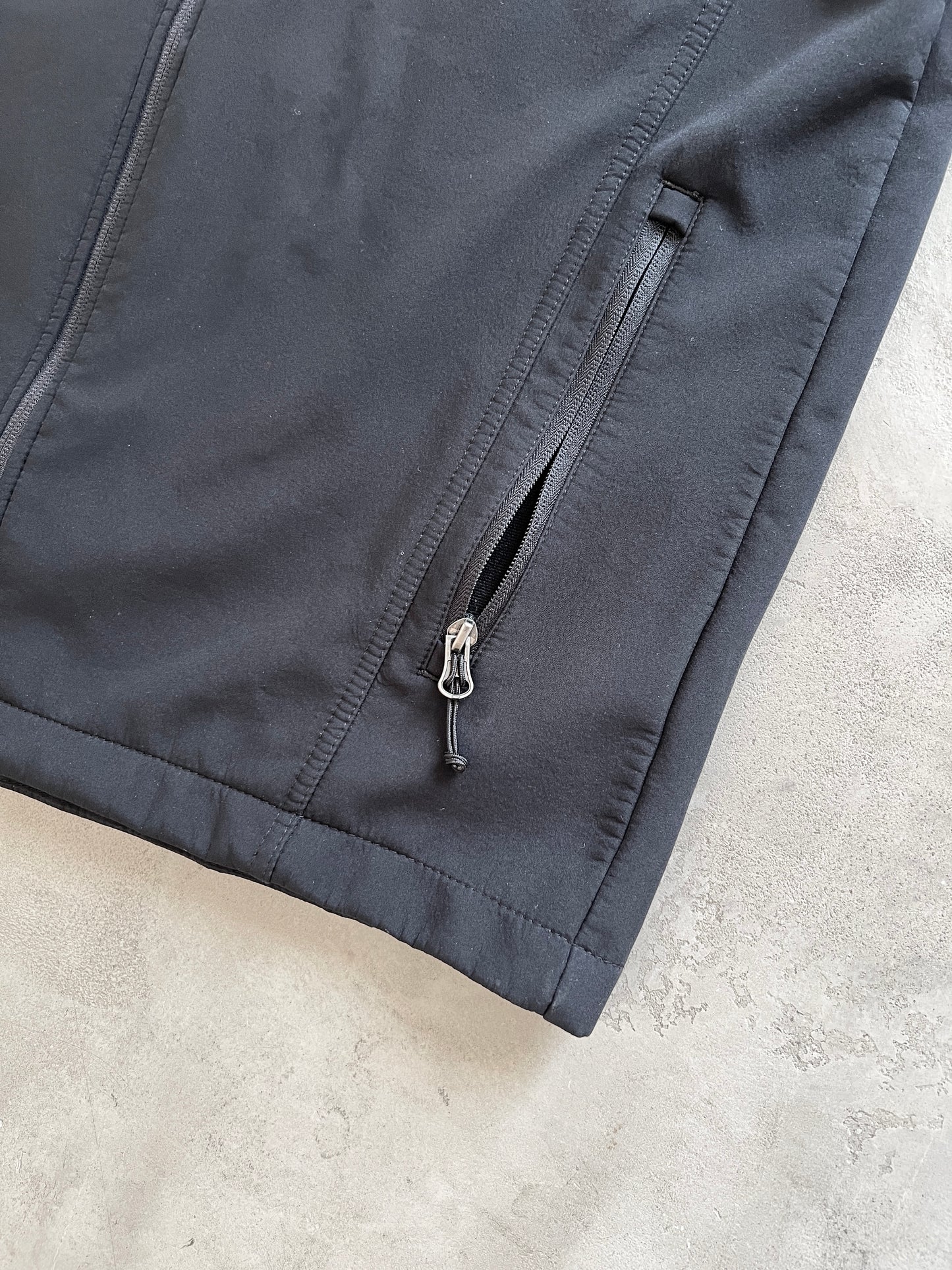 BLACK AUDI TRACK JACKET - 2000S - M/L
