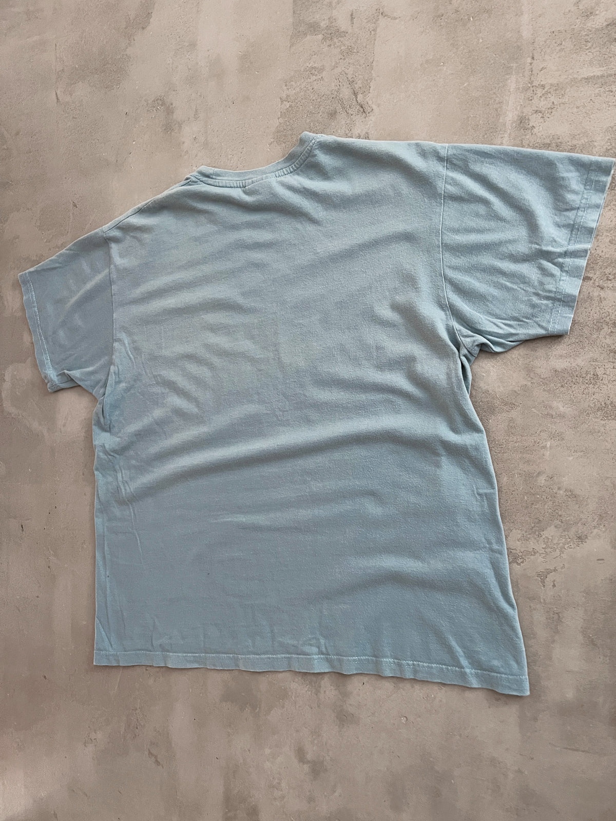 LIGHT BLUE AMSTERDAM TEE - 1990S - S