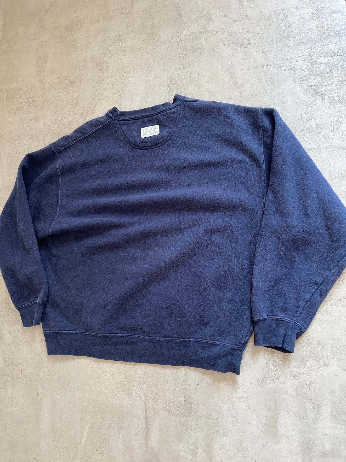 FADED NAVY BMW SWEATER - 2000S - M