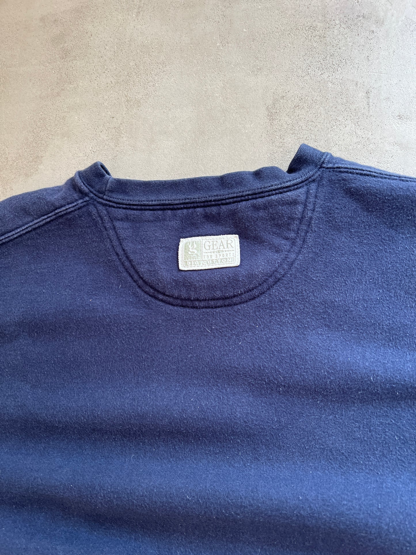 FADED NAVY BMW SWEATER - 2000S - M