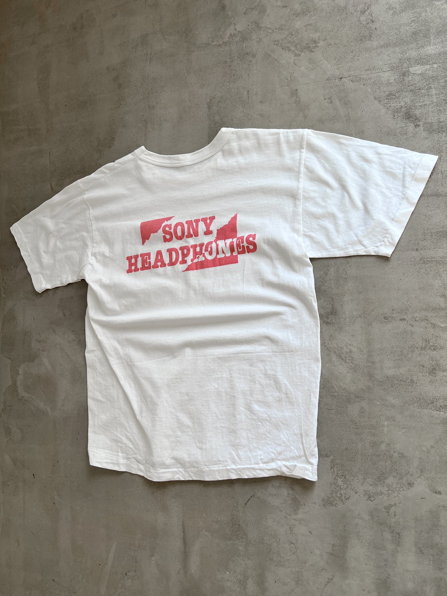 WHITE SONY TEE - 2000S - S/M