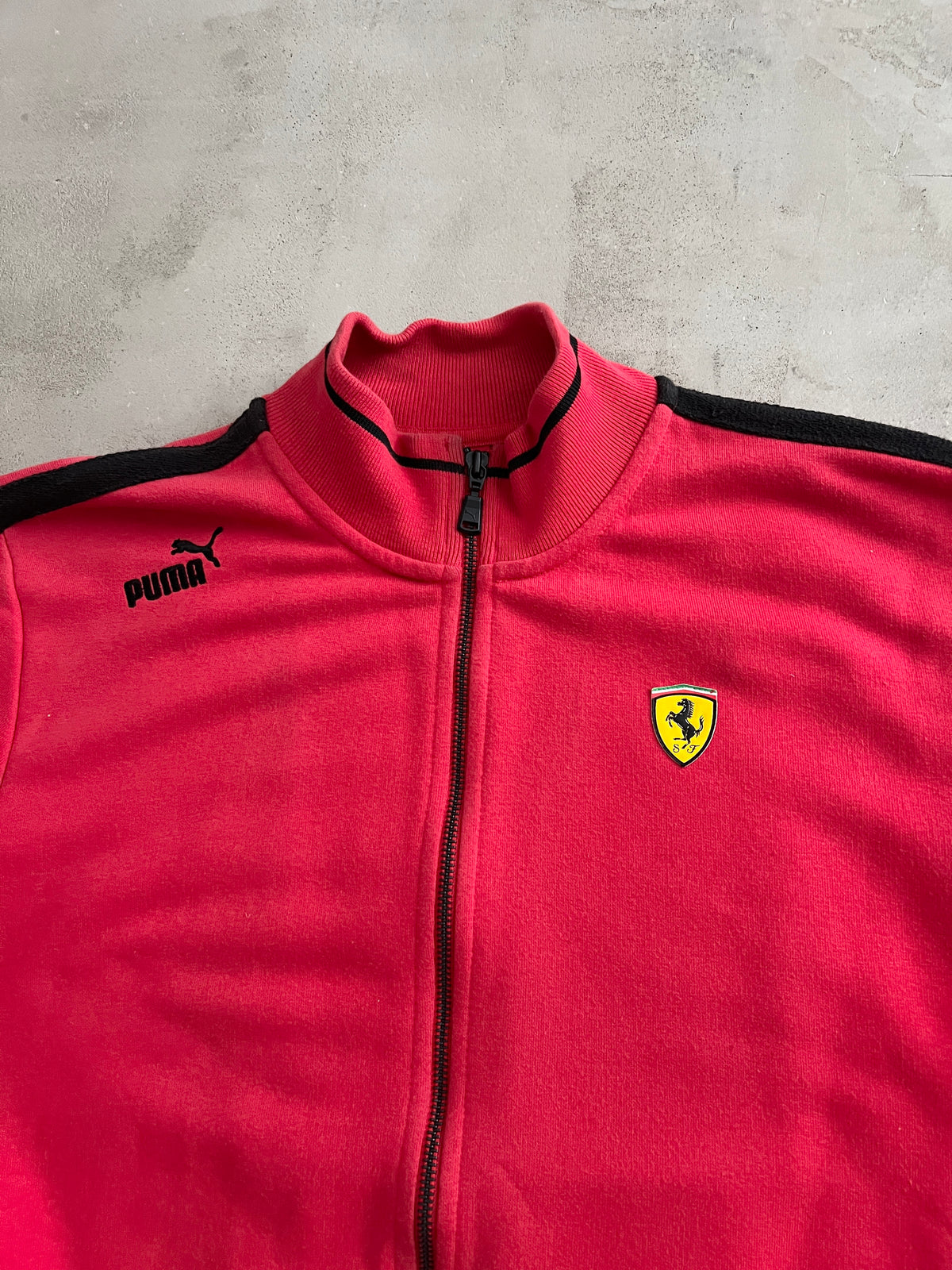 RED FERRARI JACKET - 2000S - L