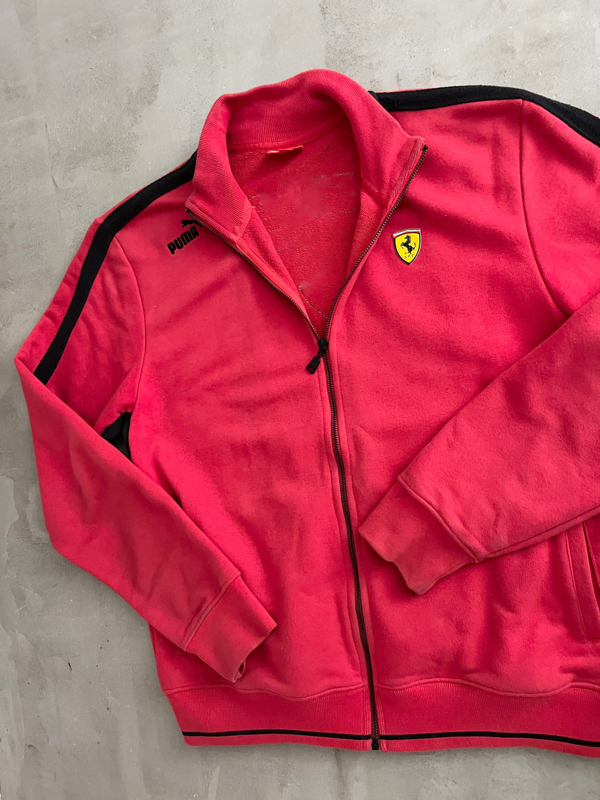 RED FERRARI JACKET - 2000S - L