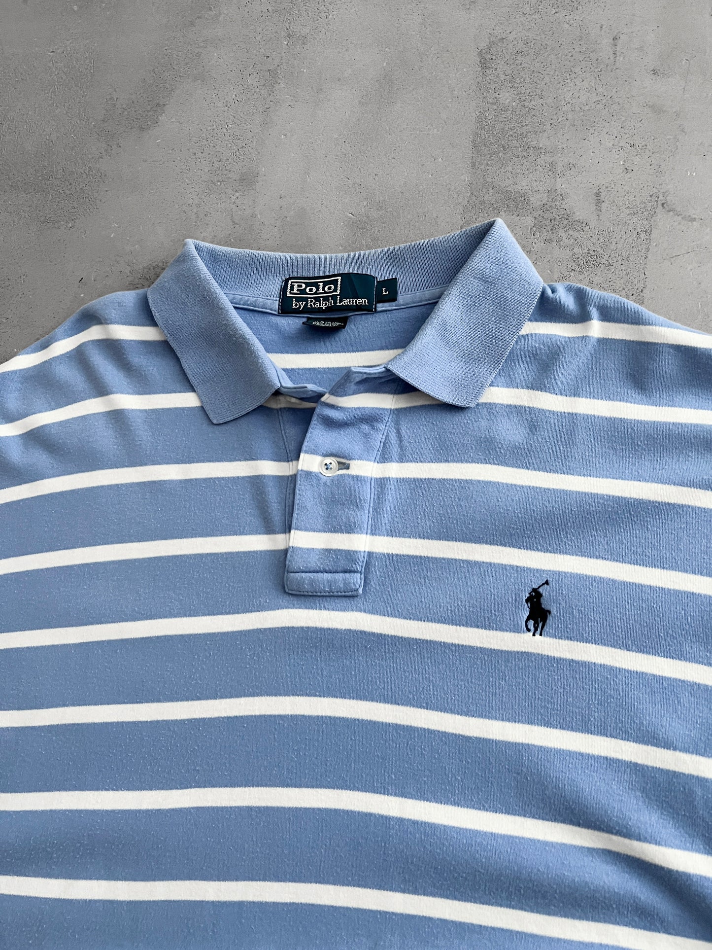 BABY BLUE RALPH LAUREN POLO - 2000S - L