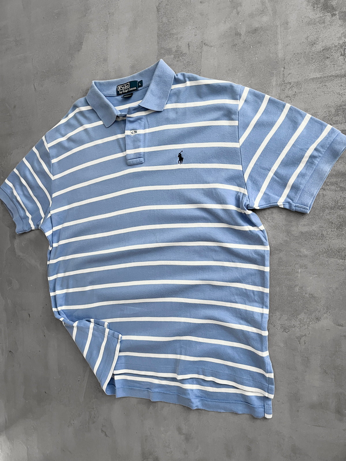 BABY BLUE RALPH LAUREN POLO - 2000S - L