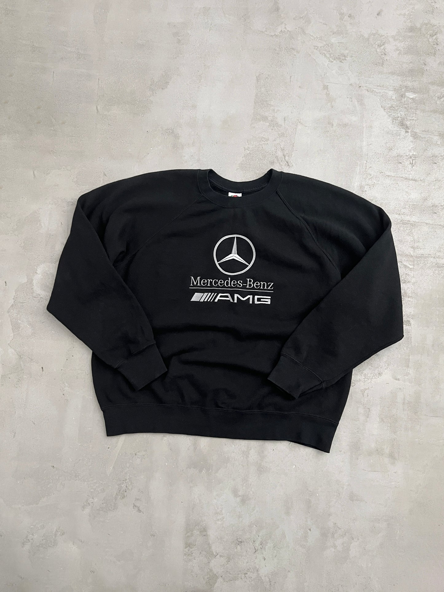 BLACK MERCEDES BENZ AMG SWEATER - 2000S - S
