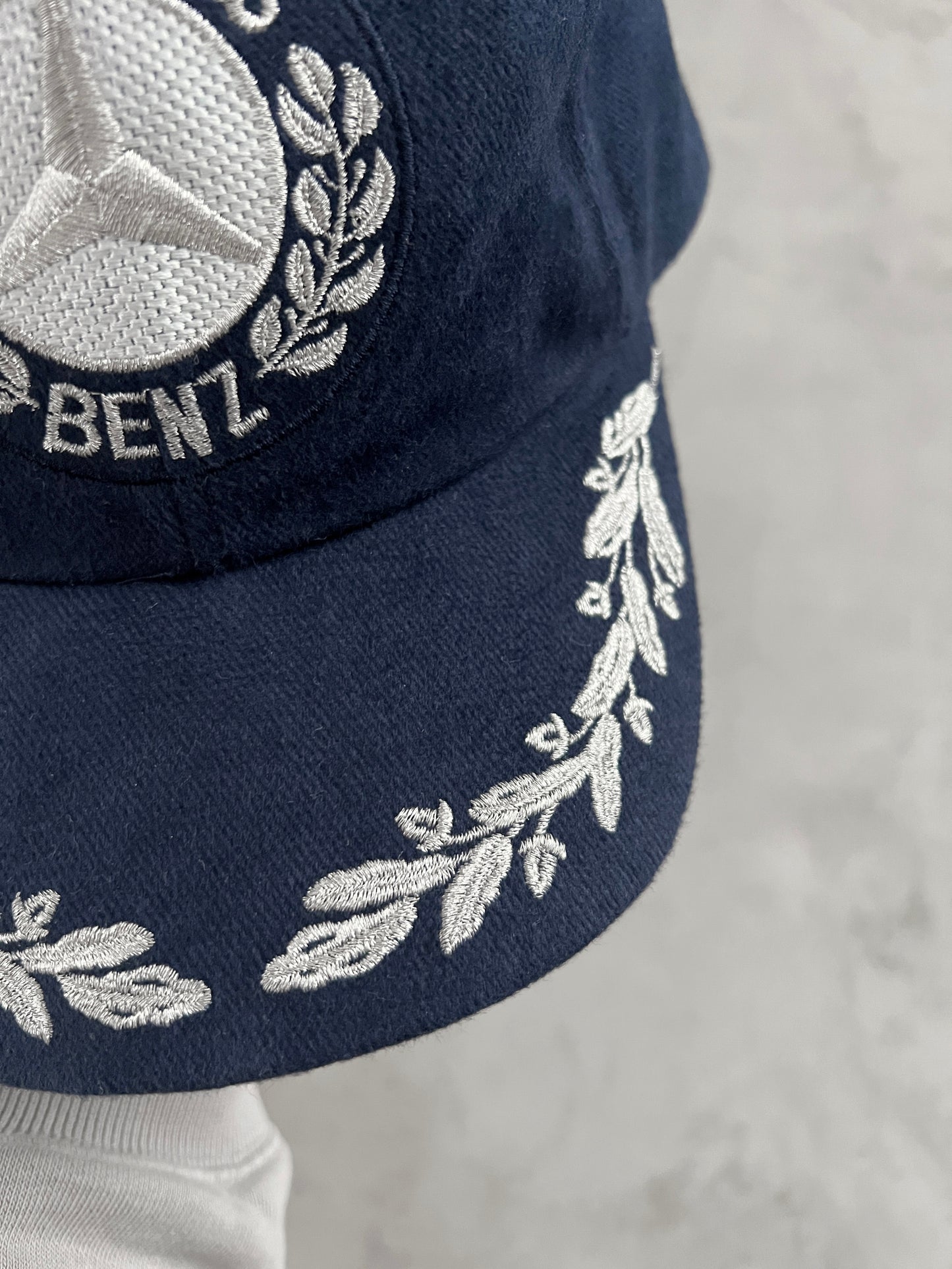 NAVY MERCEDES BENZ CAP - 1990S