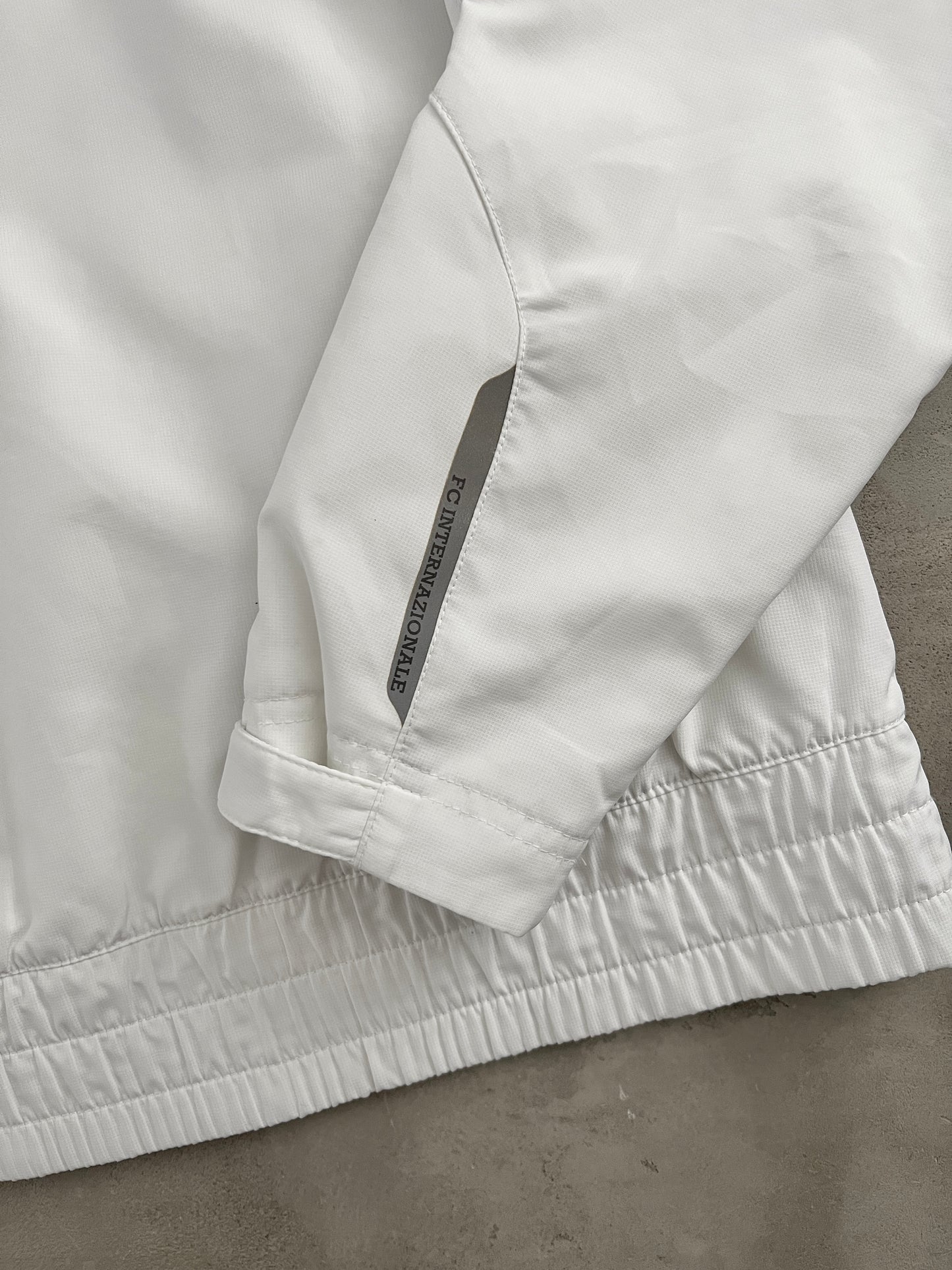 WHITE INTER MILAN NIKE JACKET - 2000S - L