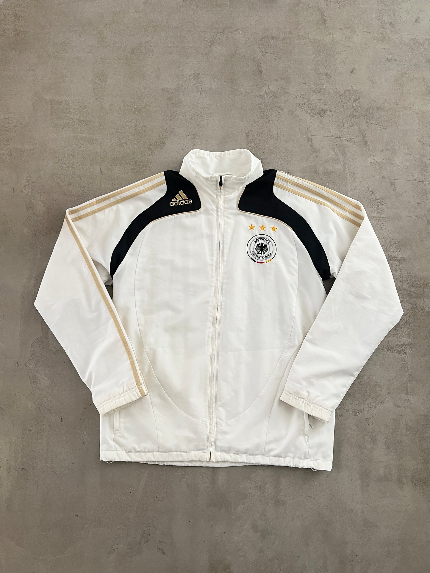 WHITE GERMANY TRACK JACKET - 2000S - L