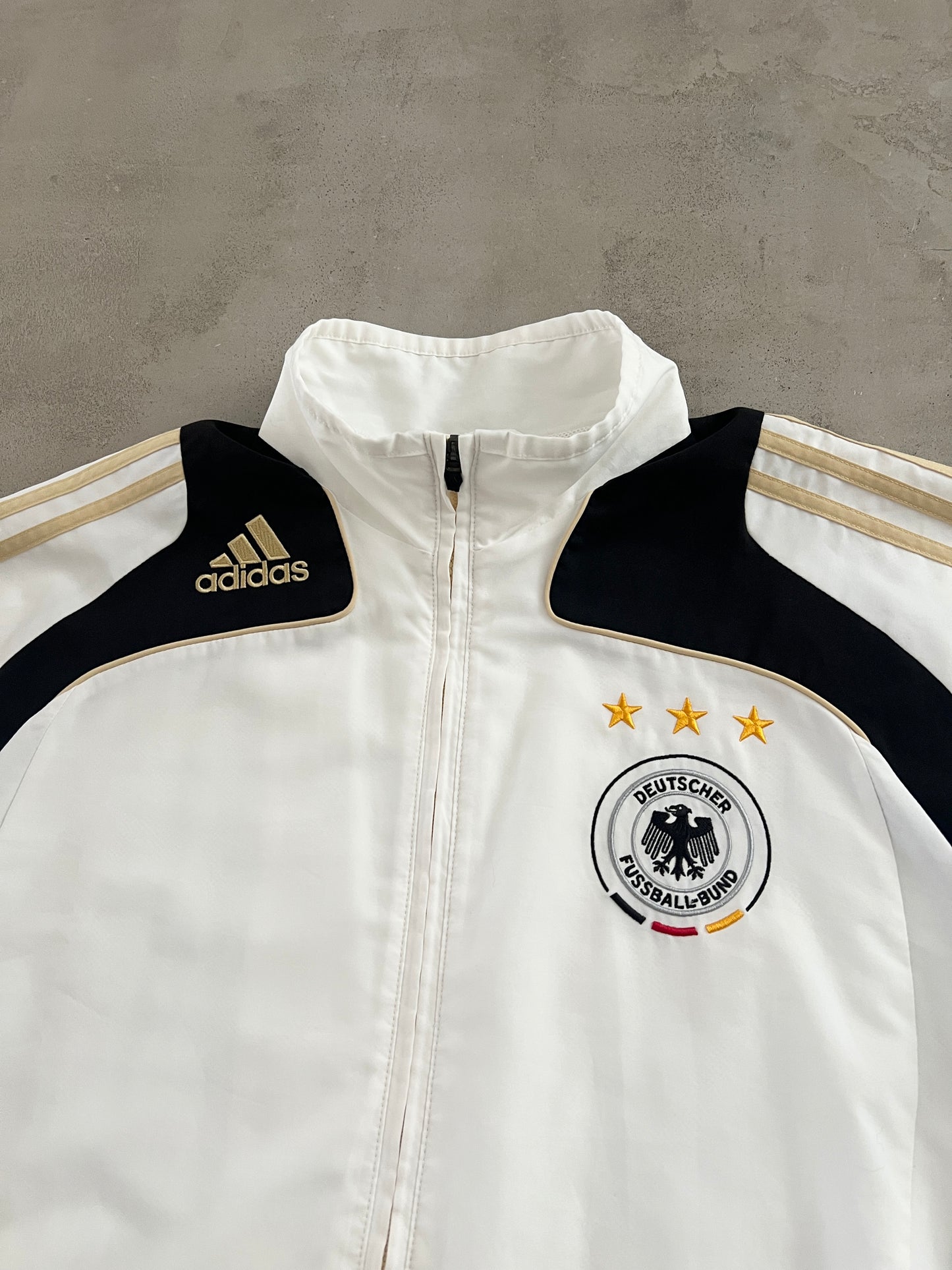 WHITE GERMANY TRACK JACKET - 2000S - L