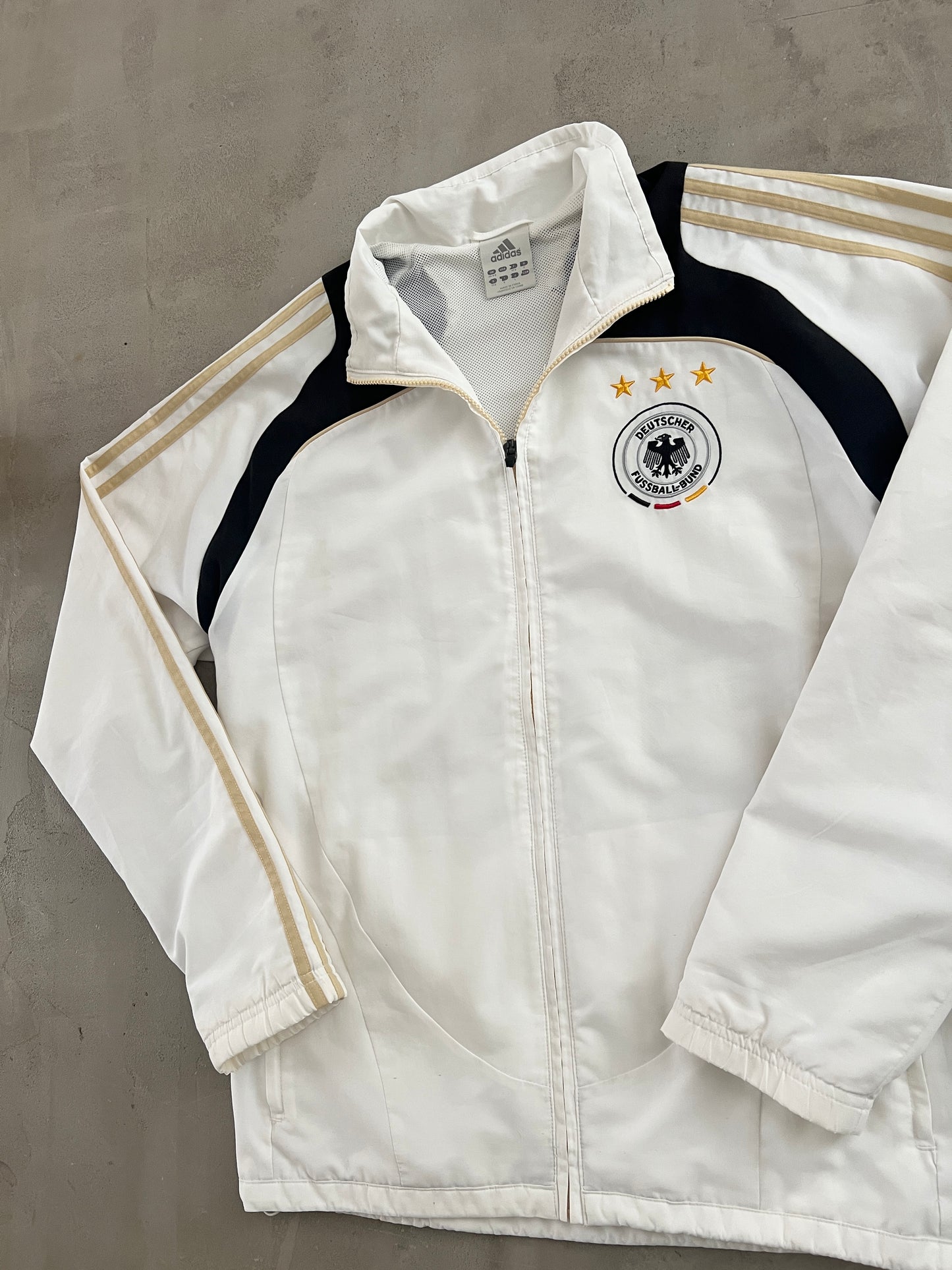 WHITE GERMANY TRACK JACKET - 2000S - L