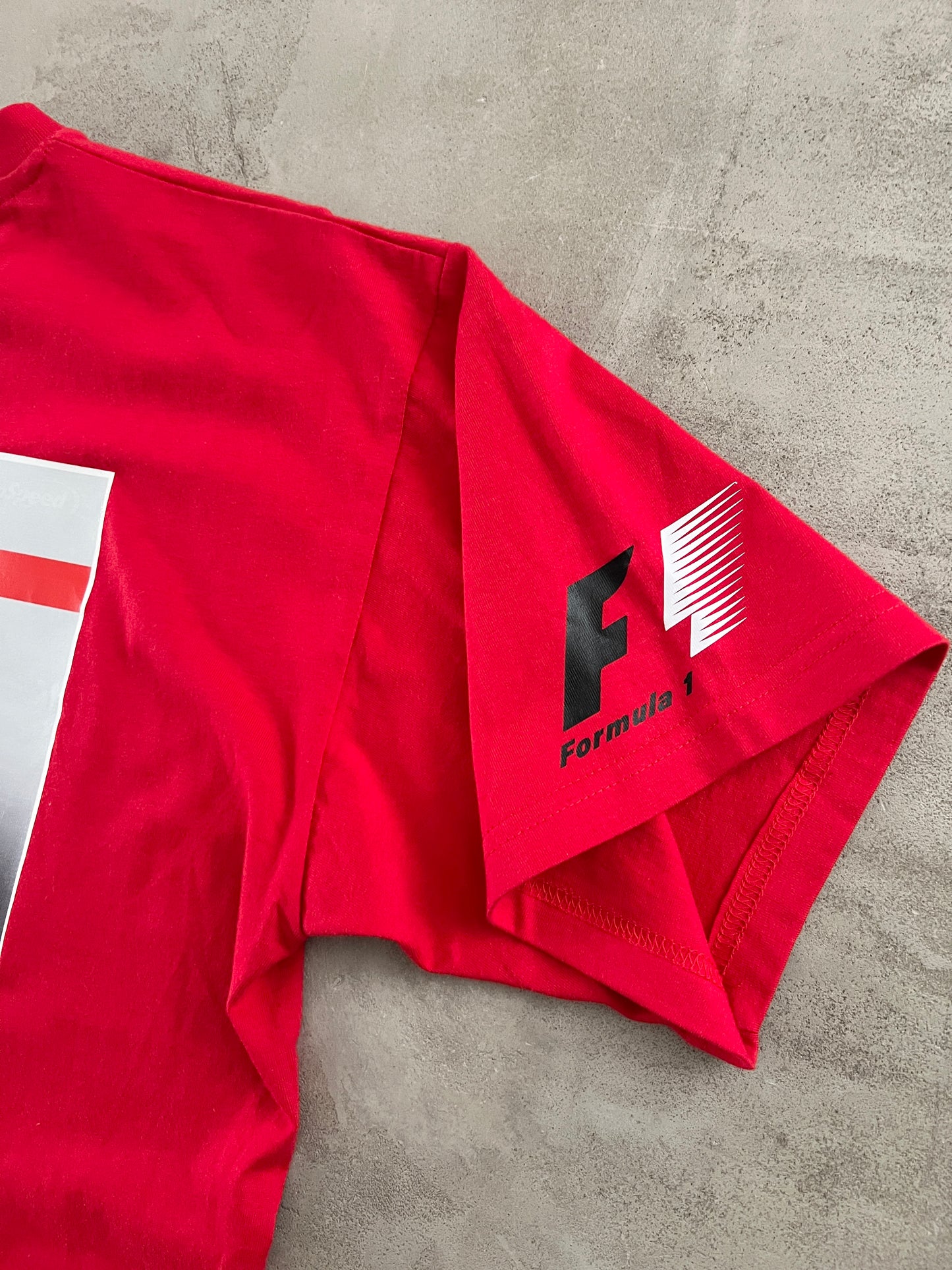 RED FERNANDO ALONSO FERRARI F1 TEE - 2000S - L