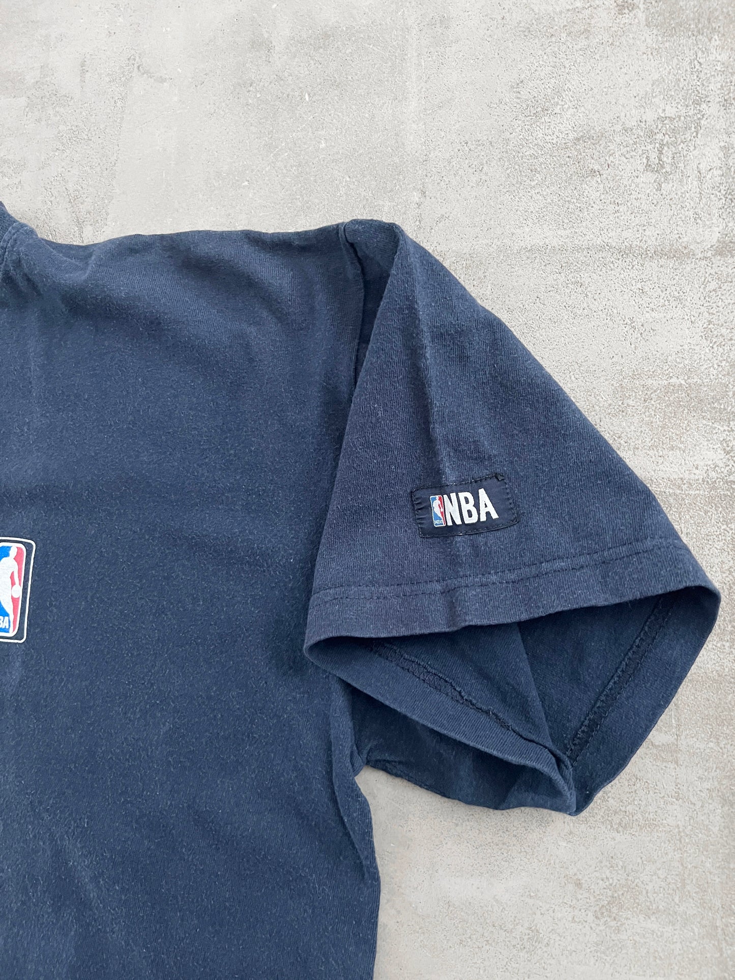 FADED NAVY NBA TEE - 1990S - L