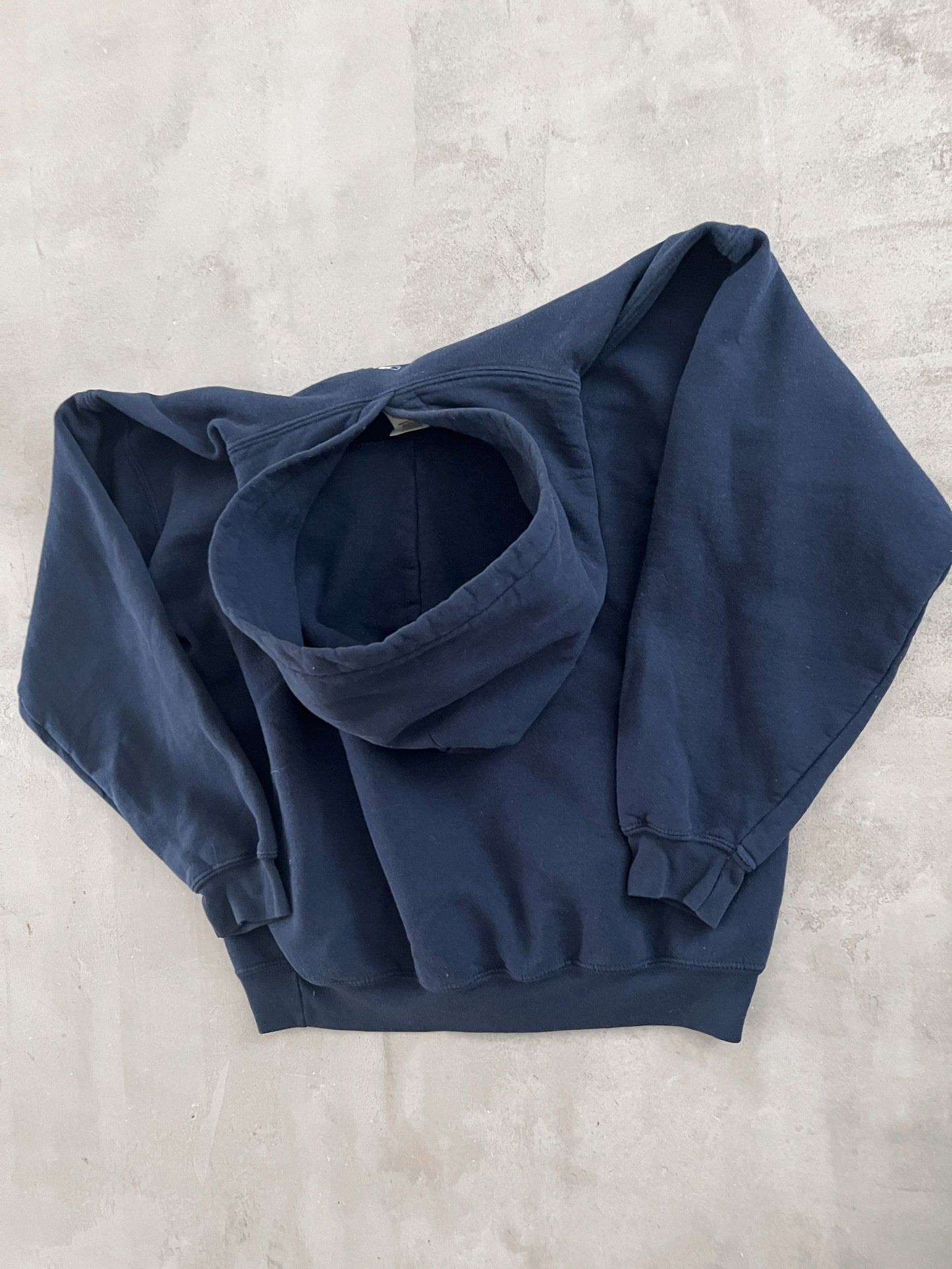 NAVY YANKEES HOODIE - 2000S - S