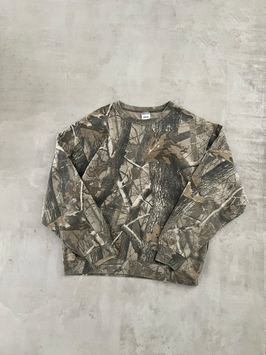 CAMO REALTREE SWEATER - 2000S - M/L
