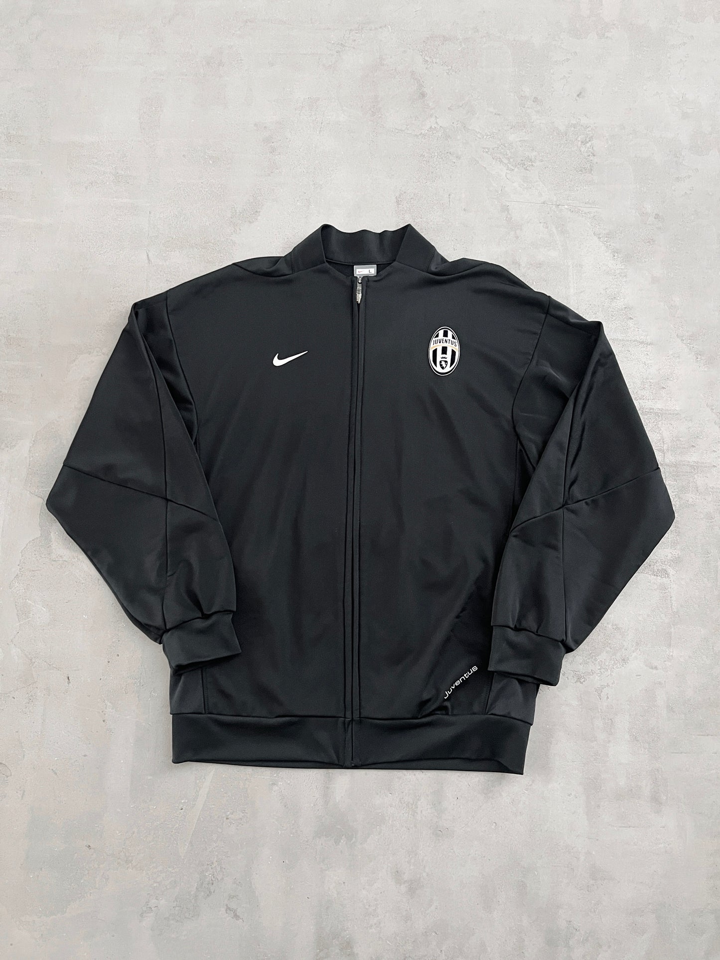 BLACK FC JUVENTUS NIKE JACKET - 2000S - L