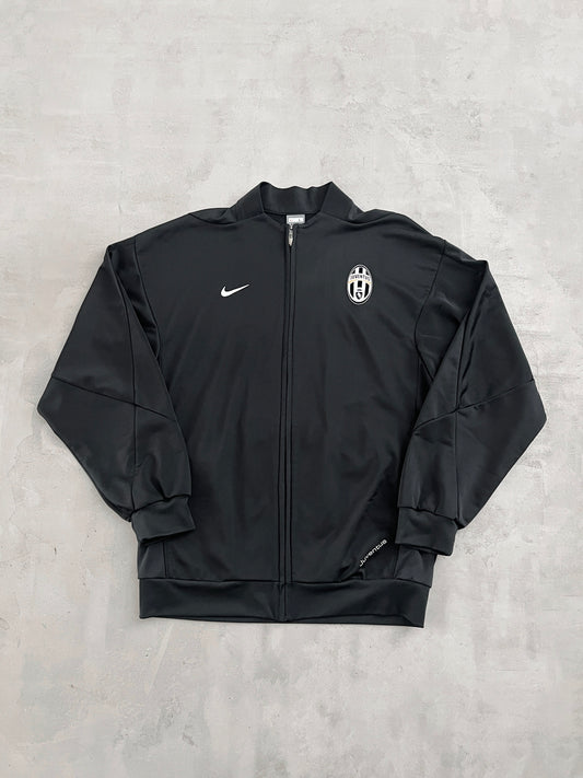 BLACK FC JUVENTUS NIKE JACKET - 2000S - L