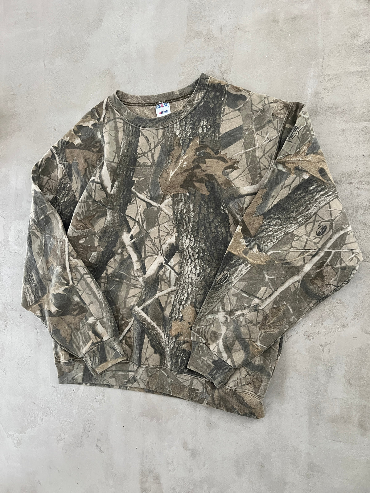 CAMO REALTREE SWEATER - 2000S - M/L